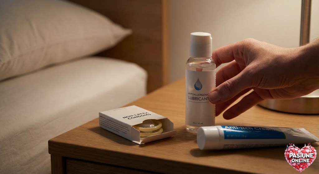 Alergie la Latex sau Lubrifiant? Simptome și Alternative