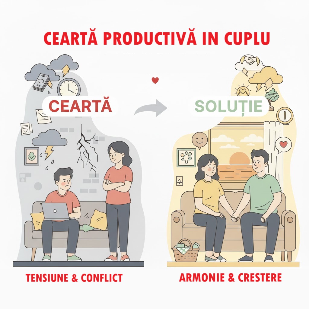 ⚔️ Cearta Productivă: Nu Vă Mai Certați, Creșteți Împreună!