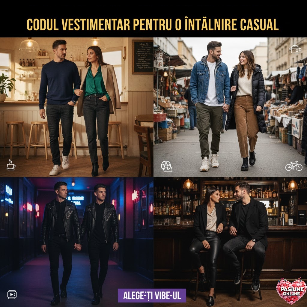 Cum Te Îmbraci la Prima Întâlnire Casual: Ghid Ținute (Cafenea, Parc, Bar)