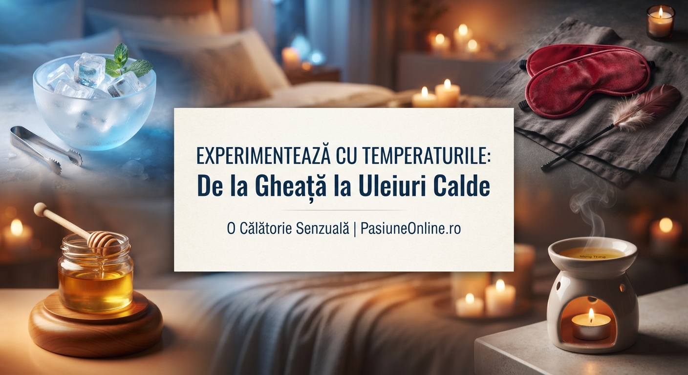 Experimentează cu Temperaturile: De la Gheață la Uleiuri Calde 🌡️