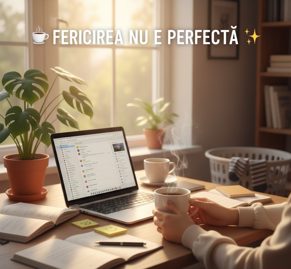 Fericirea Nu e Perfectă: 5 Mici Bucurii din Haosul Cotidian