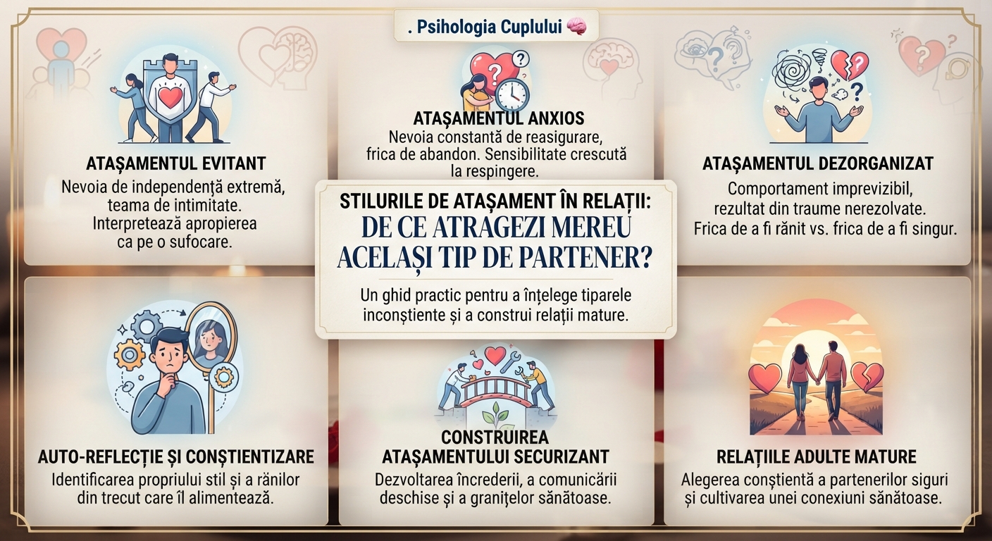 Stilurile de Atașament în Relații: Ghid Psihologic 🧩
